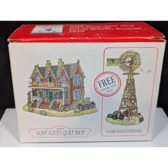 Liberty Falls Americana Collection AH126 Aunt Alice's Quilt Shop 1997 Plus Bonus - Picture 1 of 6